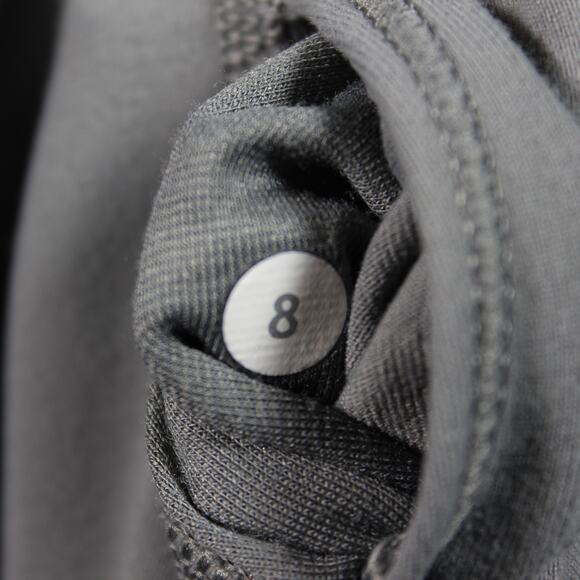 Lululemon Leggings Womens 8 Gray High Rise 7/8 Cropped - Picture 4 of 8